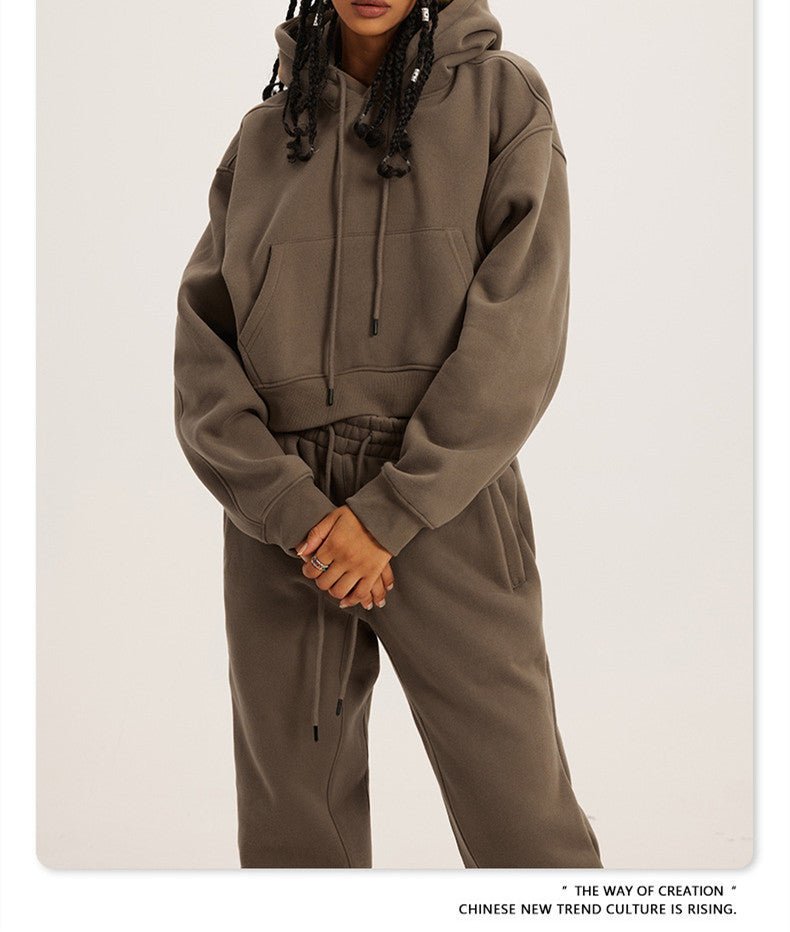 Autumn/Winter Casual Fashion Hoodie Set for Women - Journey Must Haves