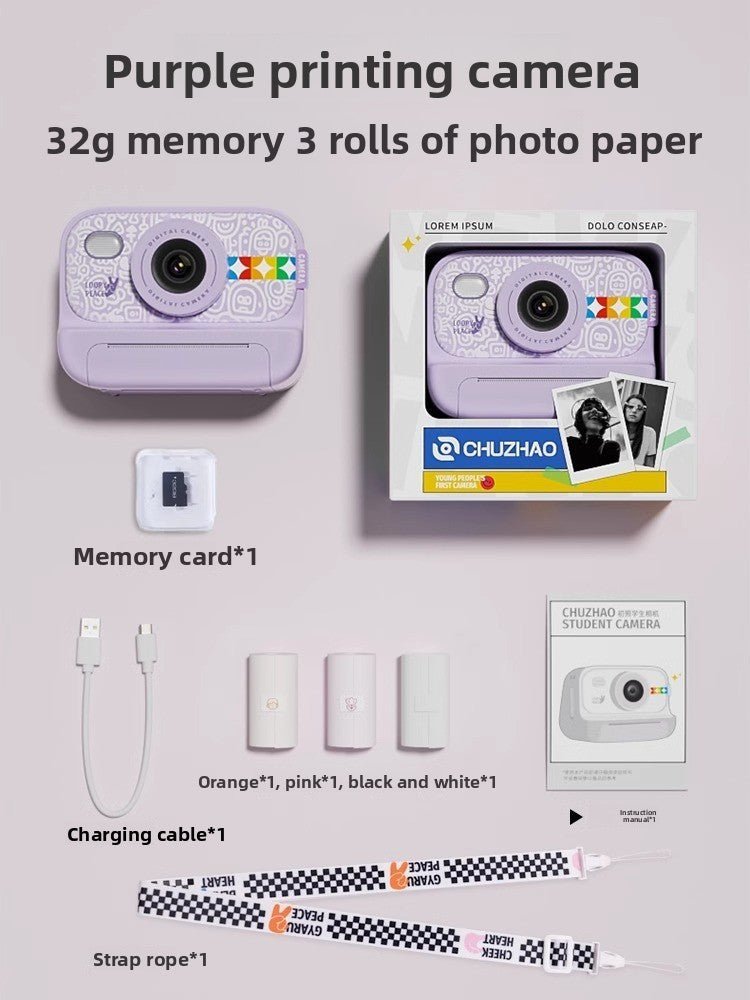Kids Instant Print Digital Camera - Journey Must Haves
