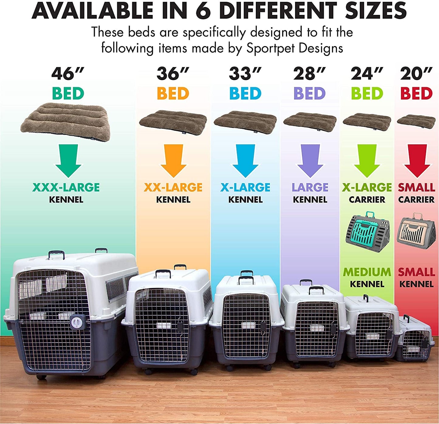 Ultimate Large Travel Dog Crate with Wheels - Airline Approved Kennel in Gray - Journey Must Haves