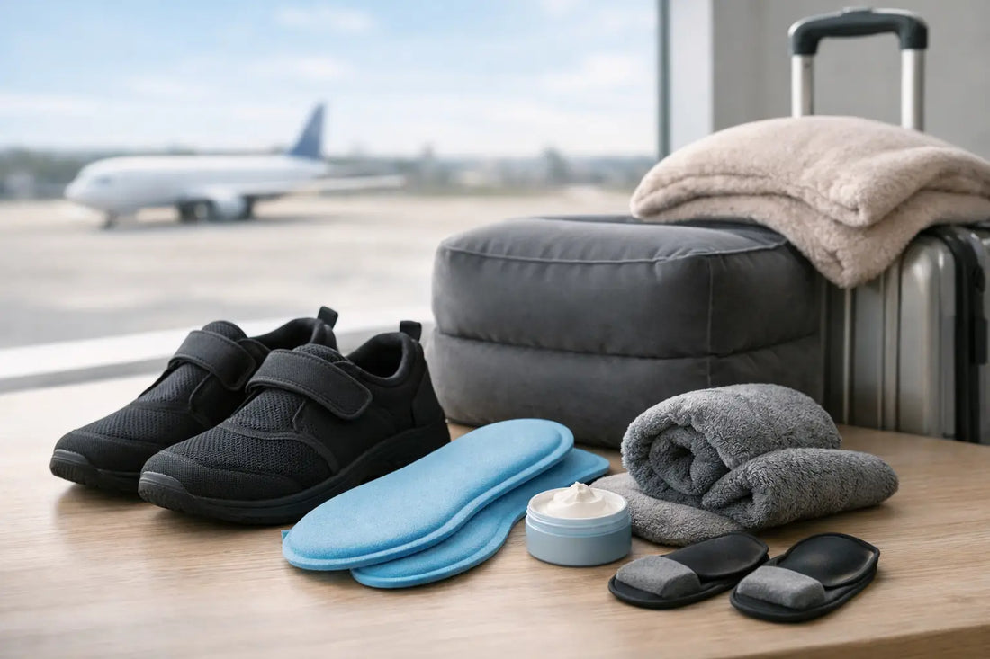 Travel Accessories for Sensitive Feet That Help