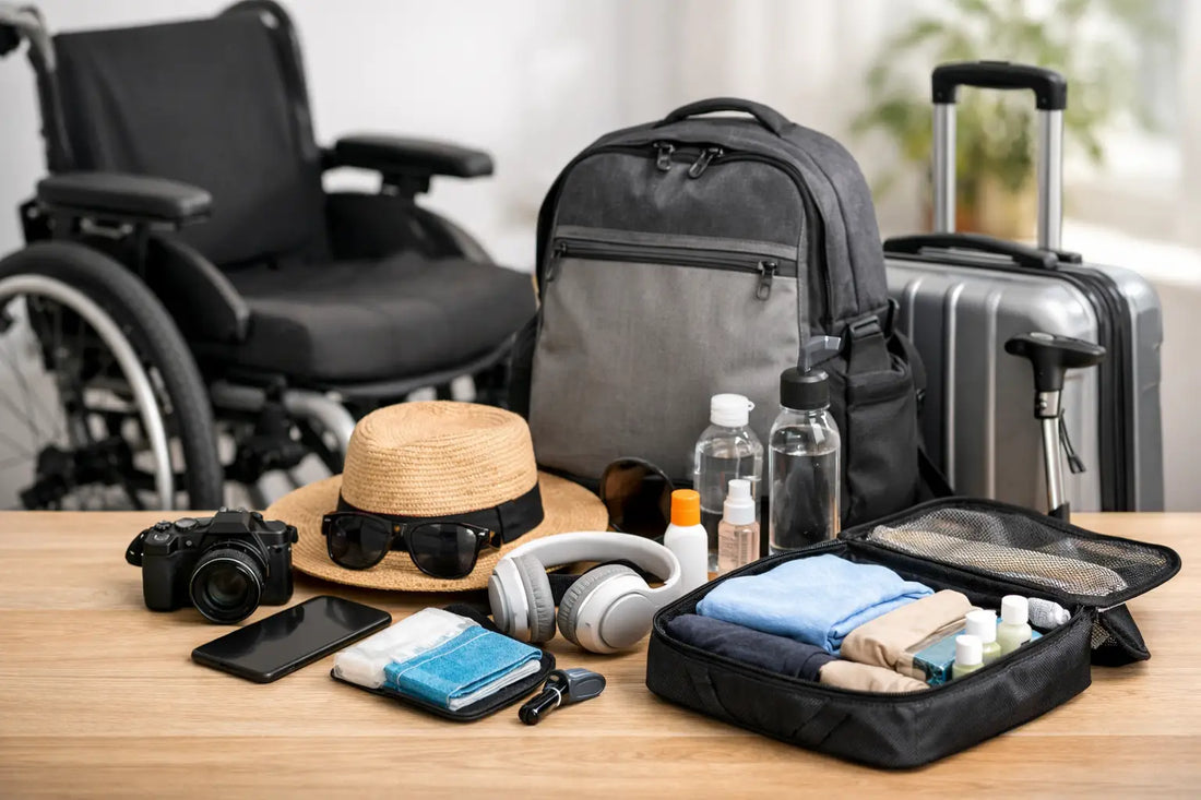 Accessible Day Trip Packing Example for Easy Travel