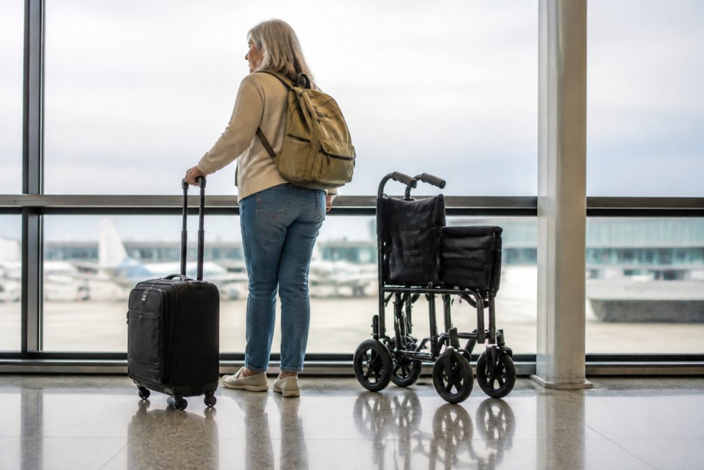 Lightweight Mobility Aids for International Travel