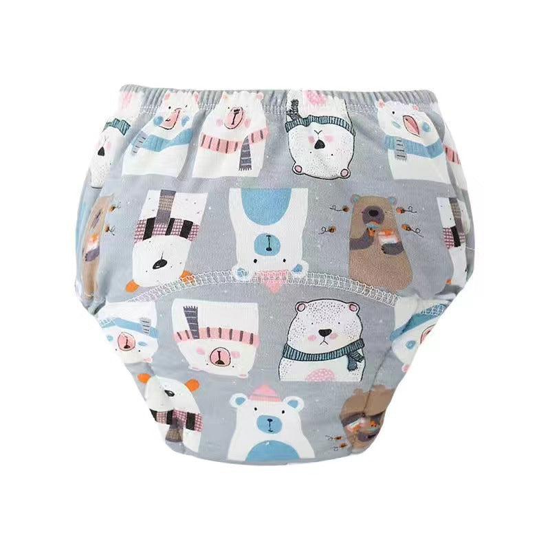 Baby Training Pants Washable Cotton Underwear