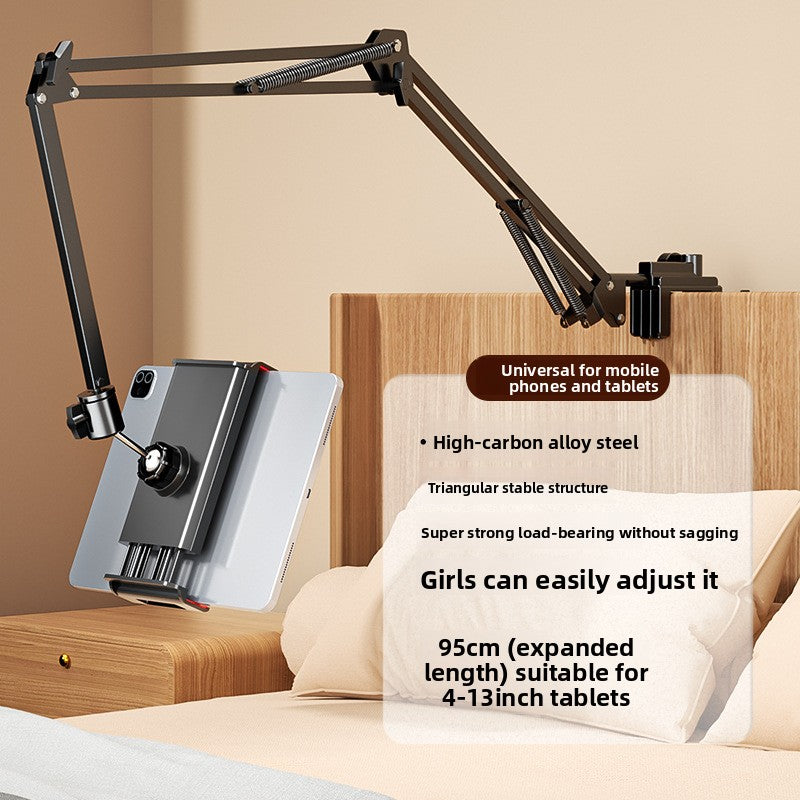 Headboard mobile phone and tablet holder