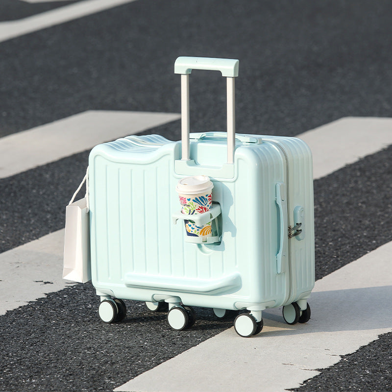 Children Ride-On Luggage Case with Universal Wheels