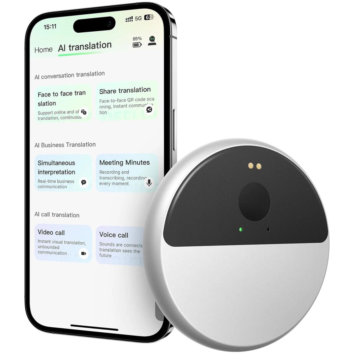 Transform Your Communication with the Innaio AI Translator T9 - Your Portable Language Companion!