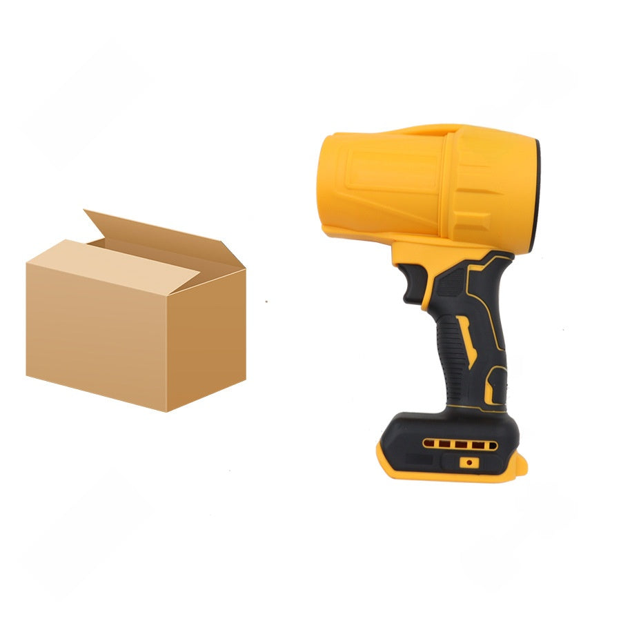 High-power dust removal charging fan