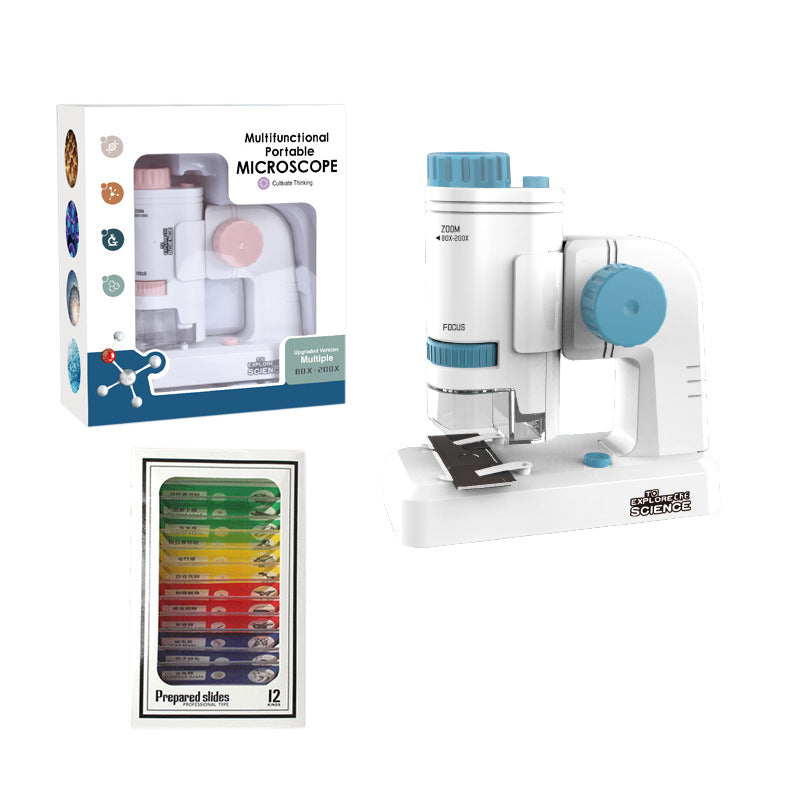 Mini Portable Microscope for Kids Science Exploration