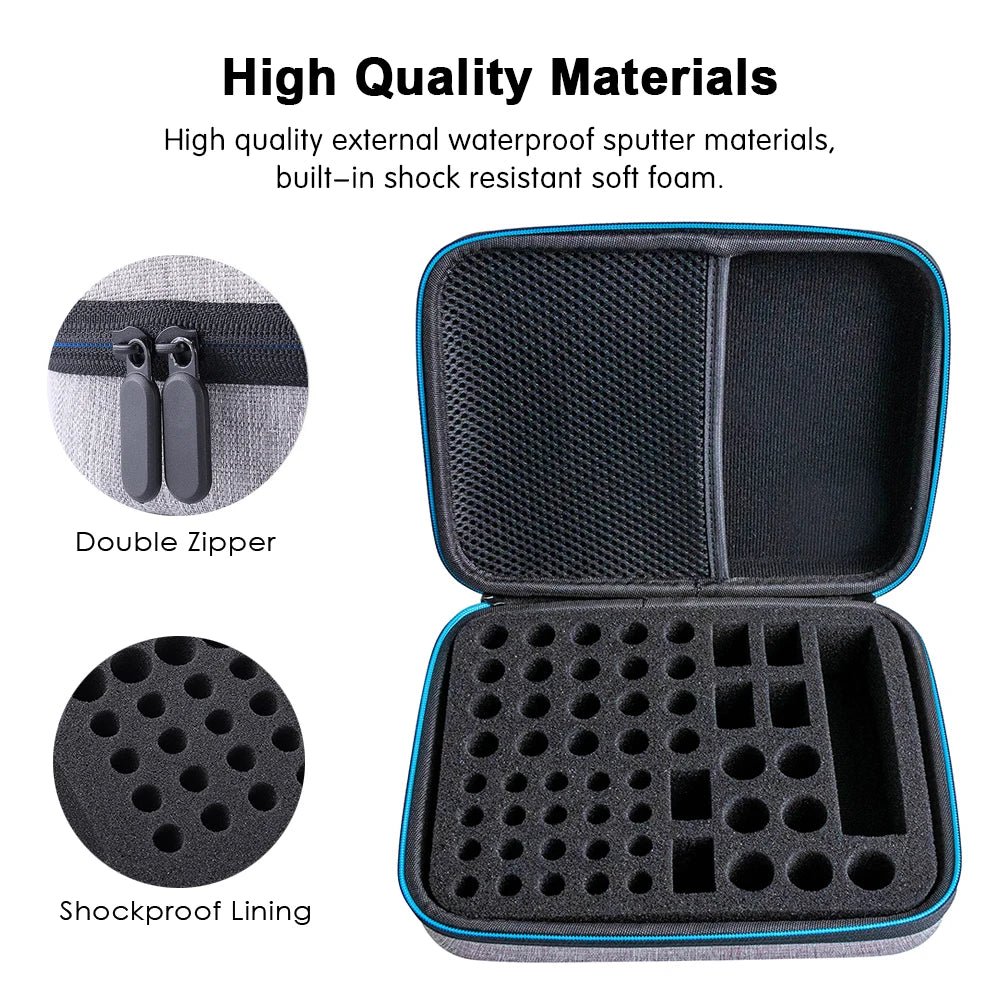 18650 Battery Tester + Portable Storage Protective Case Box for Aaa/Aa/18650/9V Battery Organizer Container Cover for Battery - Journey Must Haves