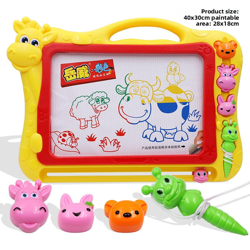 Large Magnetic Drawing Board for Kids