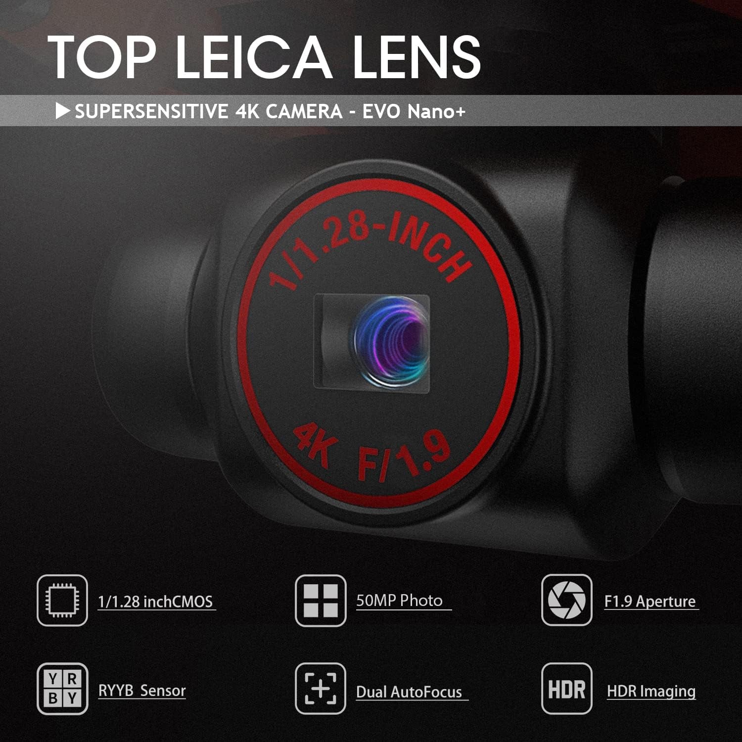 Discover the Robotics EVO Nano Plus Premium Bundle - Your Ultimate Mini Drone with 4K HDR Camera and 50 MP Photos in Stunning White