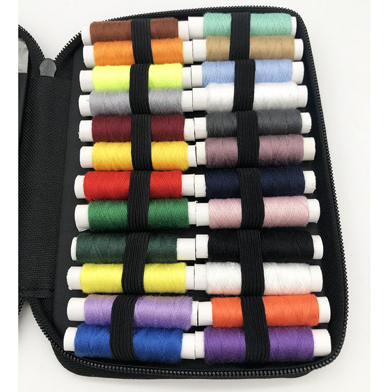 Portable sewing kit set handbag