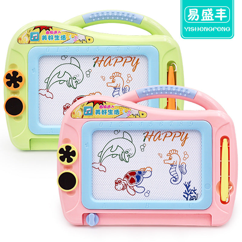 Large Magnetic Drawing Board for Kids