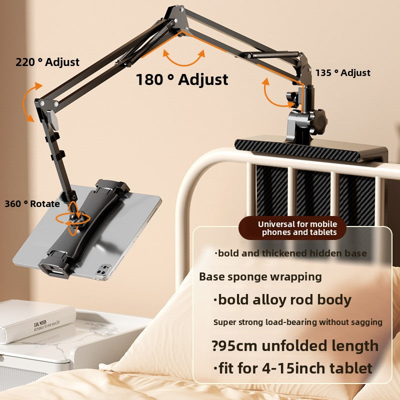 Headboard mobile phone and tablet holder