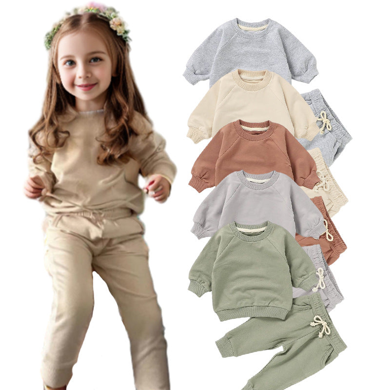 Children Organic Cotton Pullover Sweatshirt