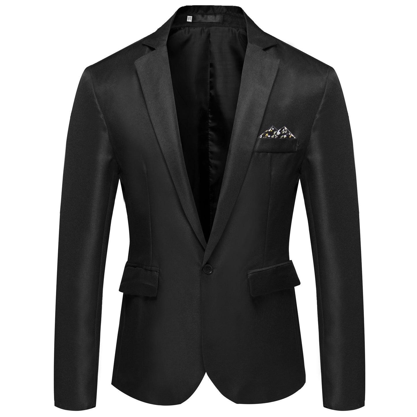 Men's Single-Breasted Casual Suit Jacket