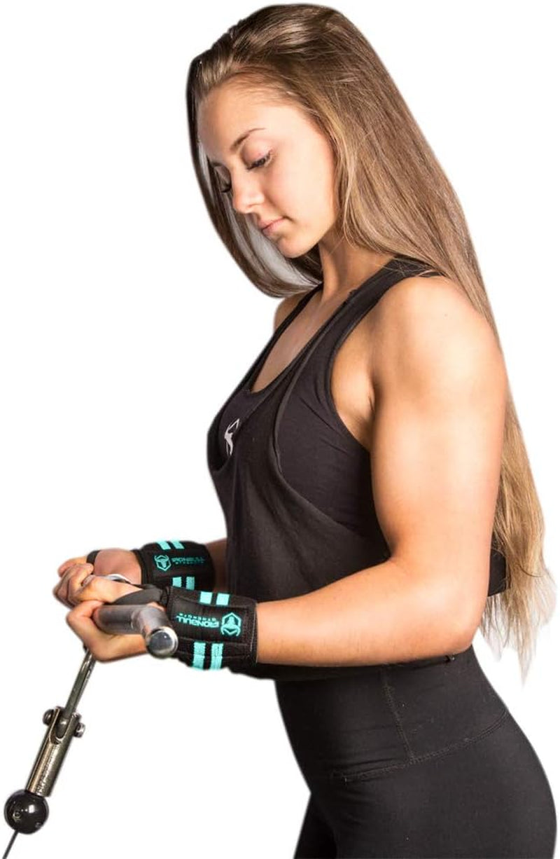 Elevate Your Performance with Our Professional Women's Wrist Wraps - 12" Support Brace for Weightlifting, Cross Training & Powerlifting