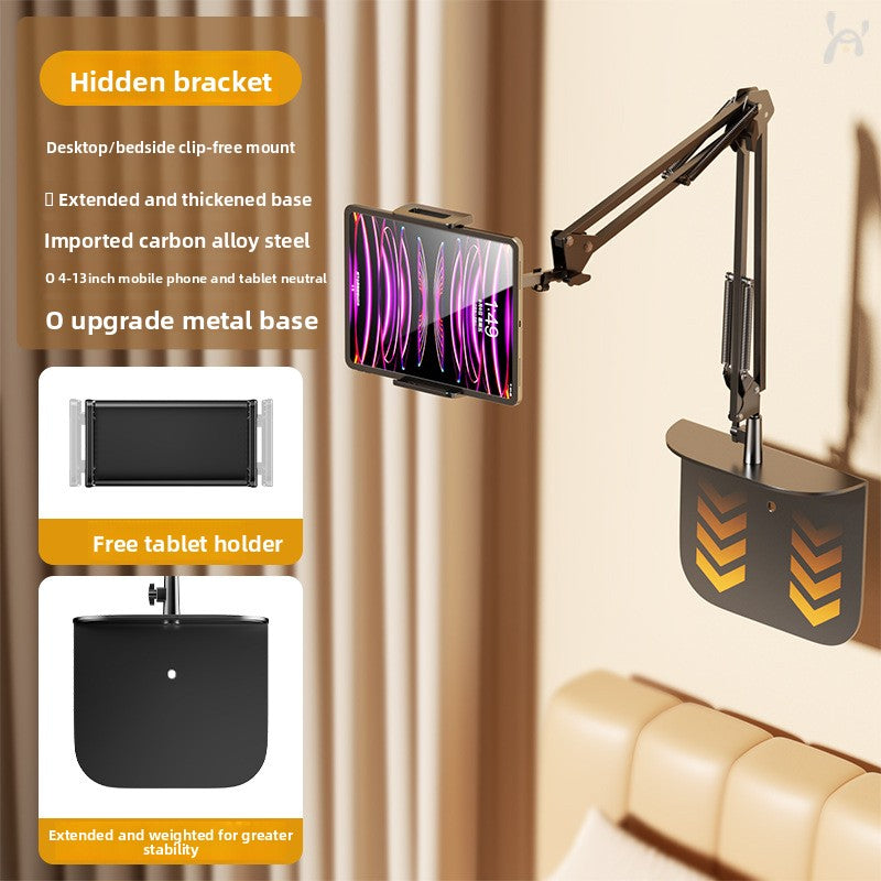Headboard mobile phone and tablet holder