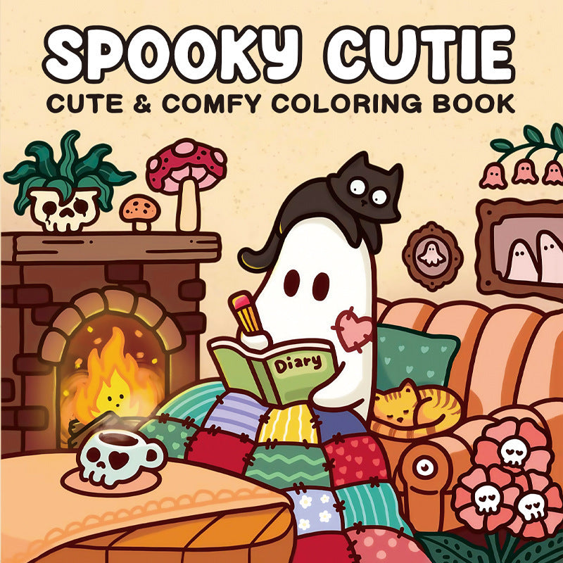 Monster Series Coloring Book for Children