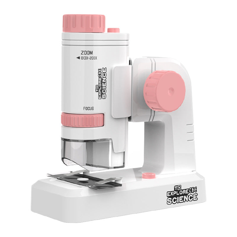 Mini Portable Microscope for Kids Science Exploration
