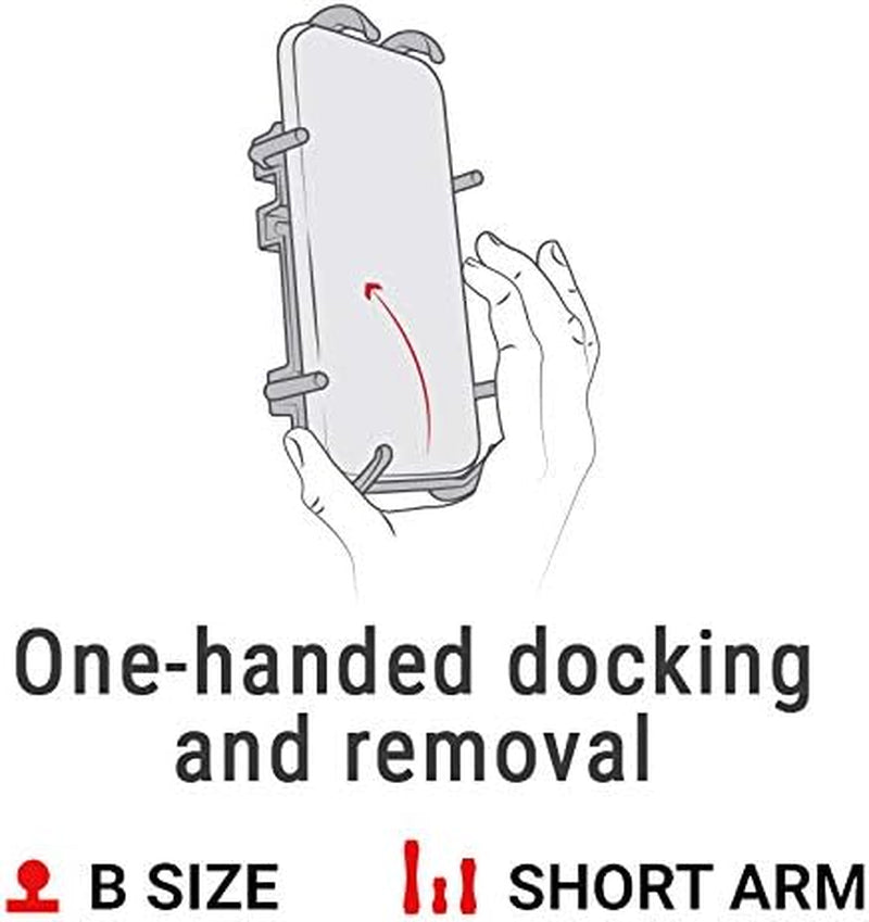 Secure Your Ride with the Quick-Grip Large Phone Mount - Perfect for Motorcycles, ATVs, and Bikes!