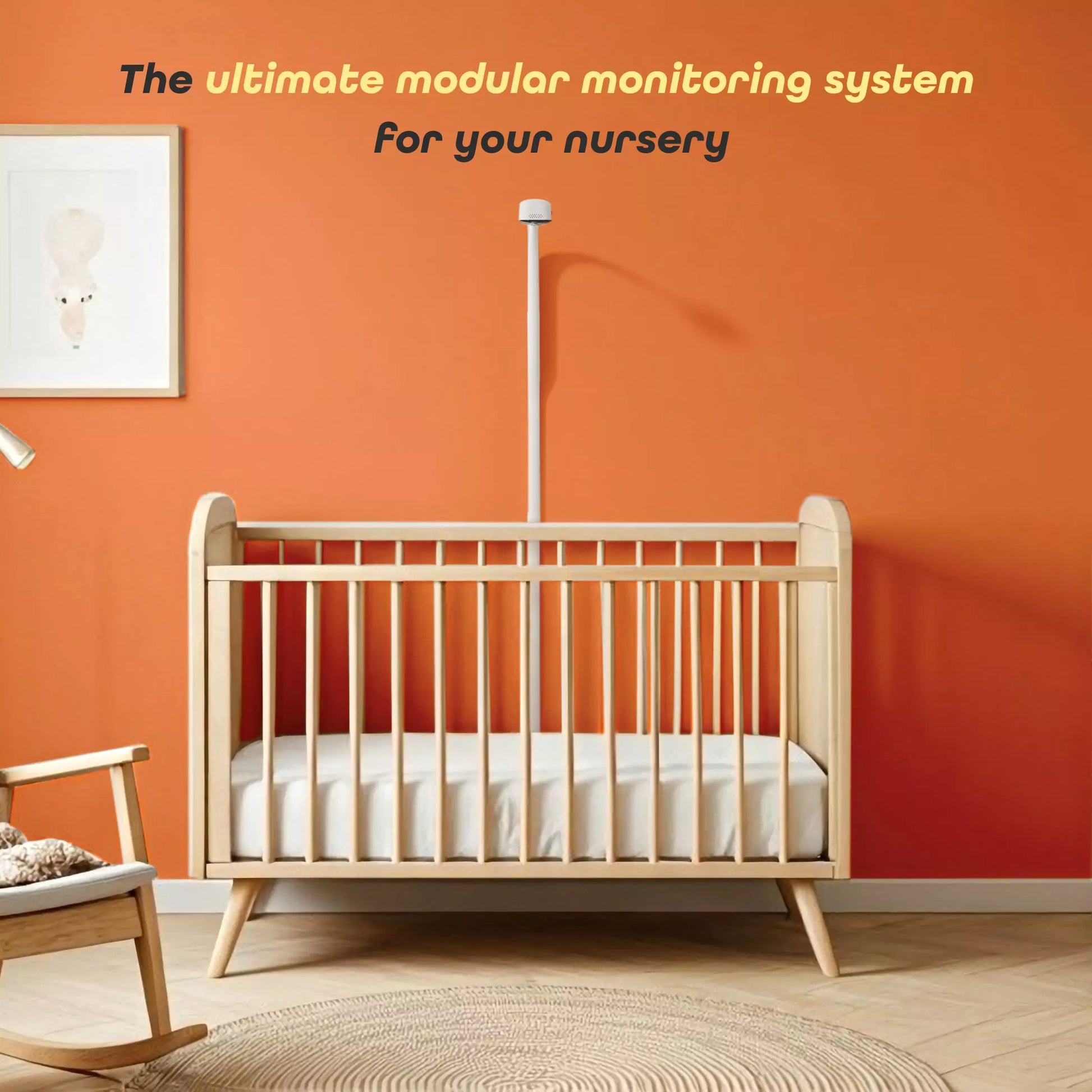 Experience Ultimate Peace of Mind with the GoBaby AI Portable Pro Baby Monitor