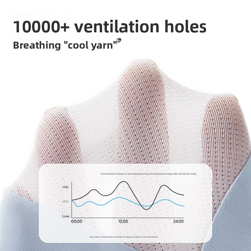 A thin sports vest for teenage girls