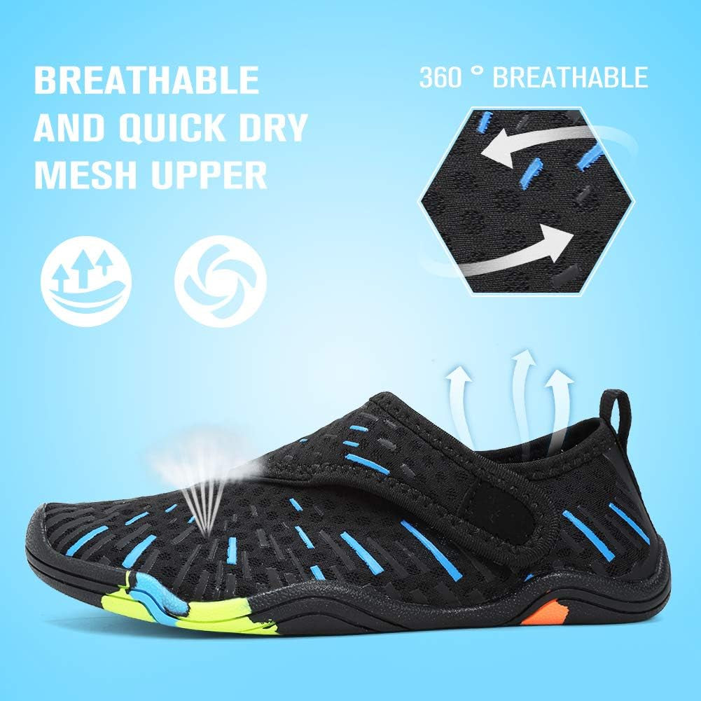 Discover Ultimate Comfort with Our Boys & Girls Lightweight Water Shoes – Perfect for Easy Walking and Aquatic Adventures!