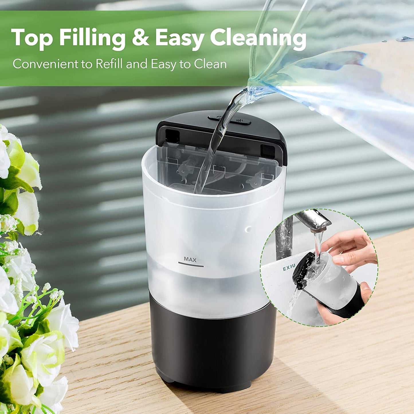 Transform Your Space with the Car Diffuser Desk Humidifier - 7 Color Portable Essential Oil Diffuser for Travel and Office