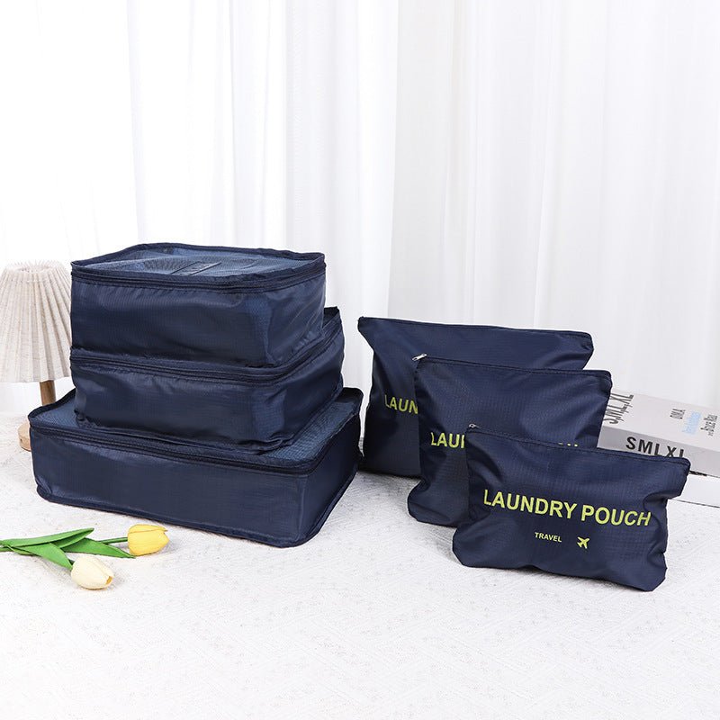 6 - Piece Travel Storage Bag Set - Journey Must Haves