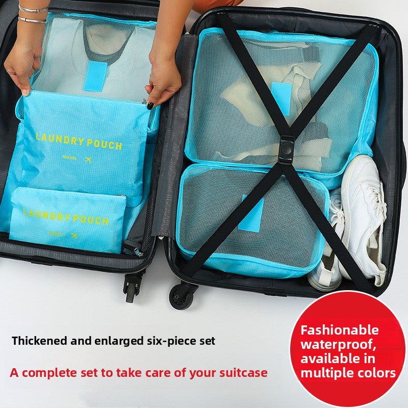 6 - Piece Travel Storage Bag Set - Journey Must Haves