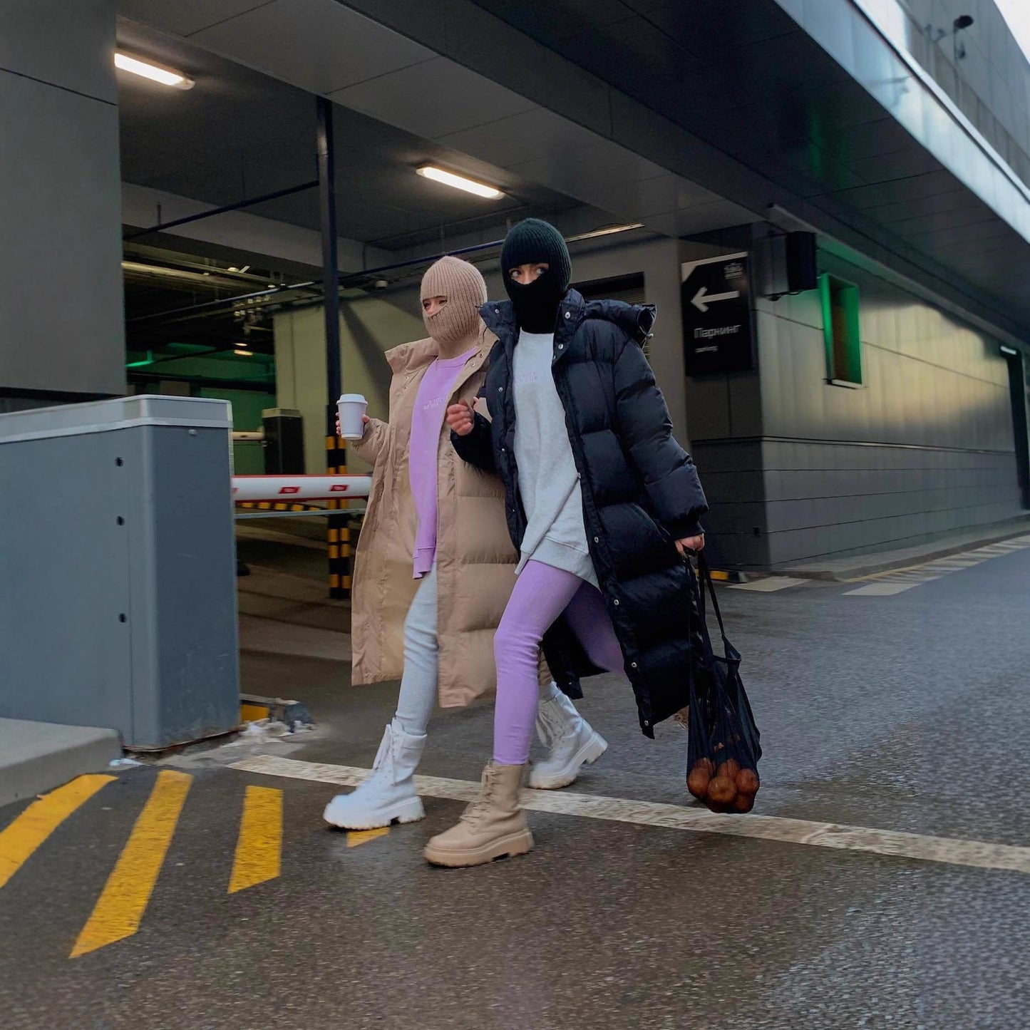 Women's Hooded Long Sleeve Cotton Padded Vest