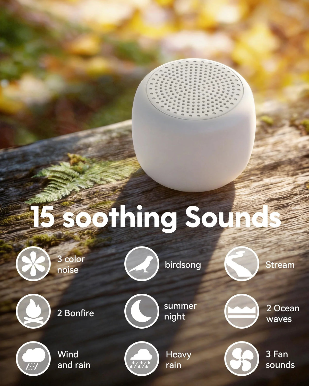 Pocket Mini | White Noise Machine for Sleep & Relaxation