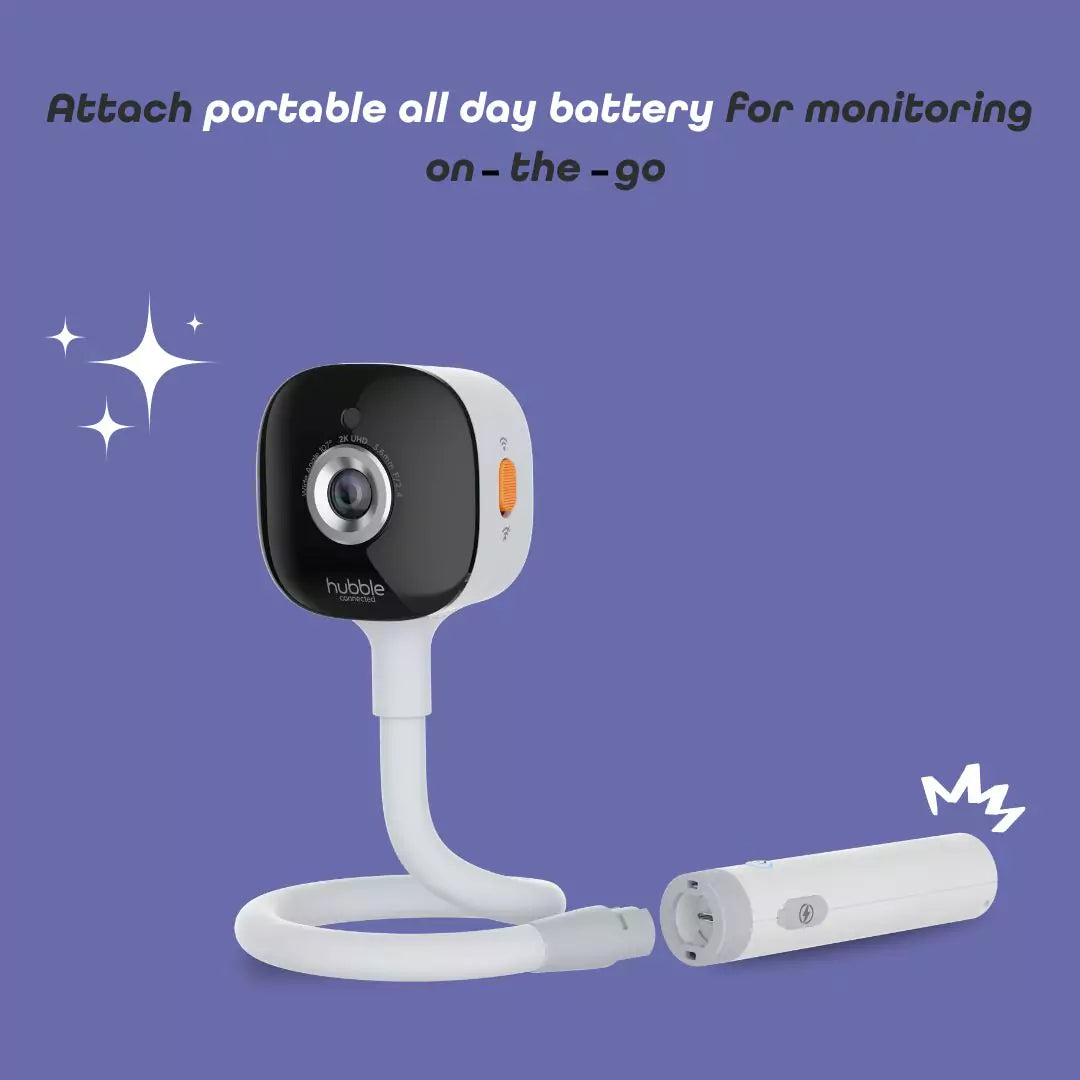 Experience Ultimate Peace of Mind with the GoBaby AI Portable Pro Baby Monitor