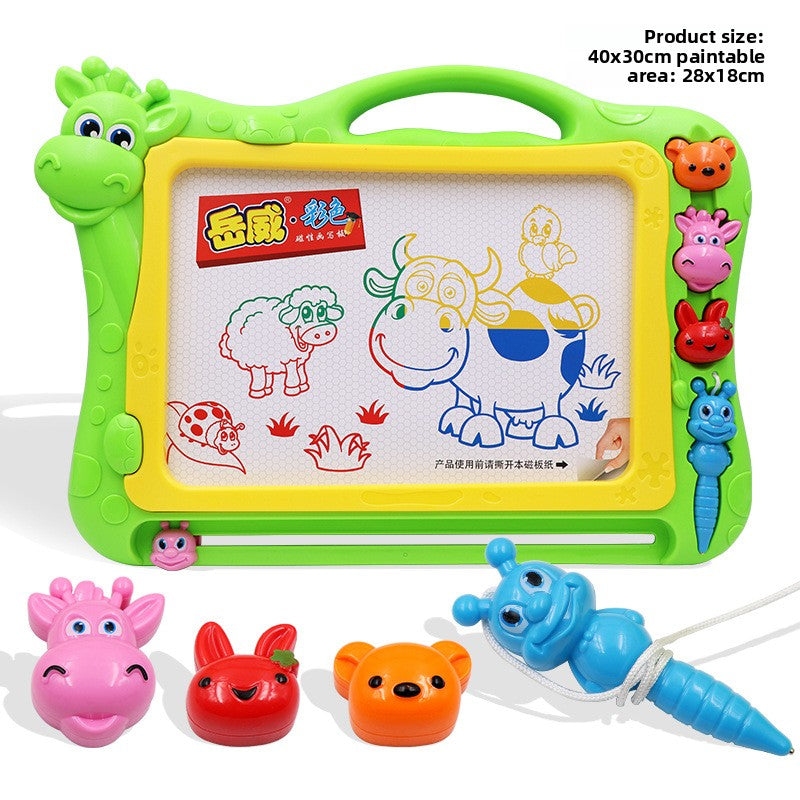 Large Magnetic Drawing Board for Kids