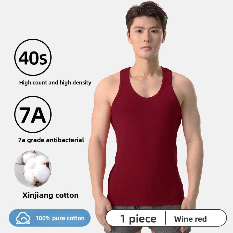 Mens Cotton Sleeveless Undershirt