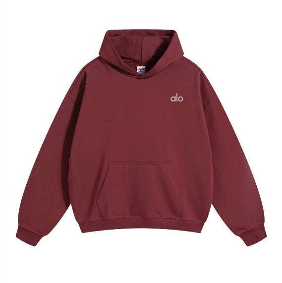 Men's Hooded Sweatshirt and Pants Set with 3D Embroidery