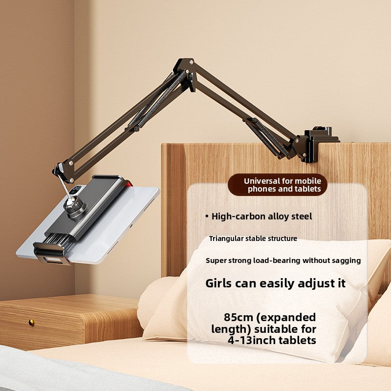 Headboard mobile phone and tablet holder