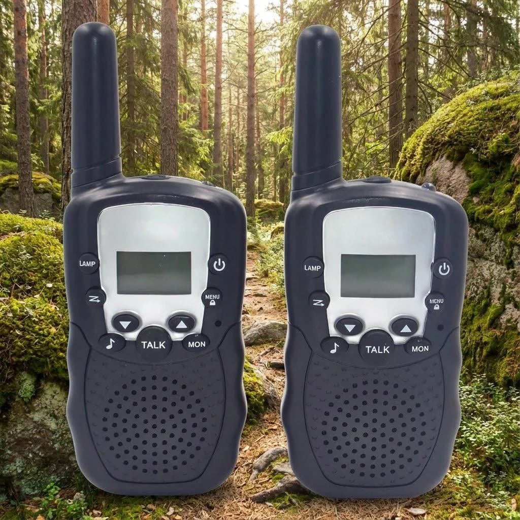 Exciting Portable Kids Walkie Talkies - 2 Way Radios for Outdoor Fun and Safety Communication