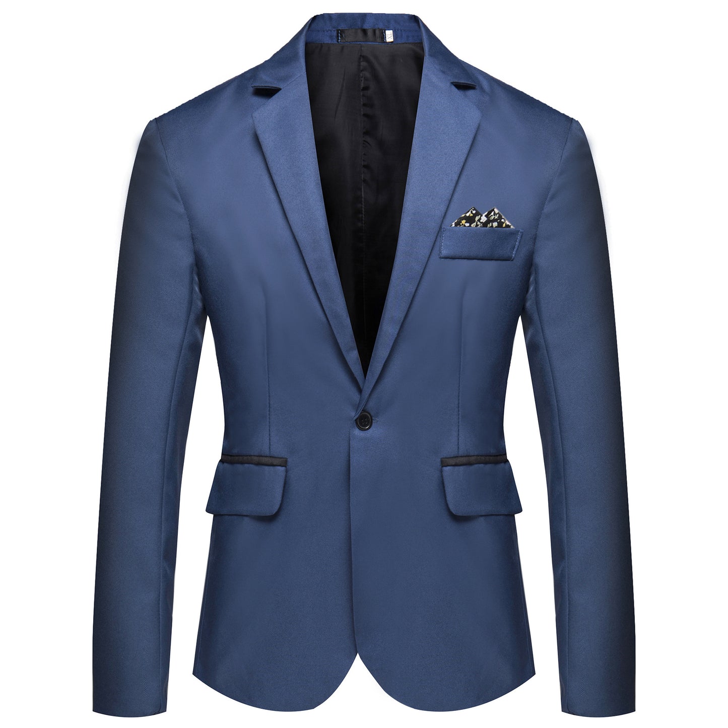 Men's Single-Breasted Casual Suit Jacket
