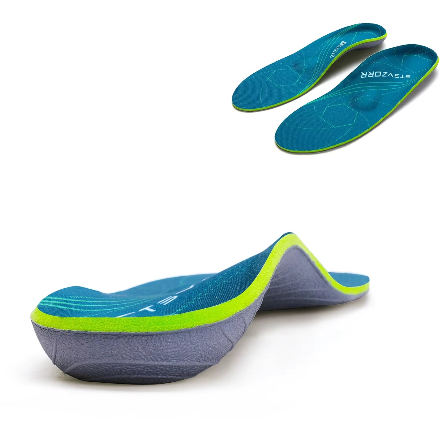 Revolutionary Orthopedic Sport Insoles for Ultimate Flat Foot & High Arch Support - Unmatched Comfort for Men & Women Sneakers