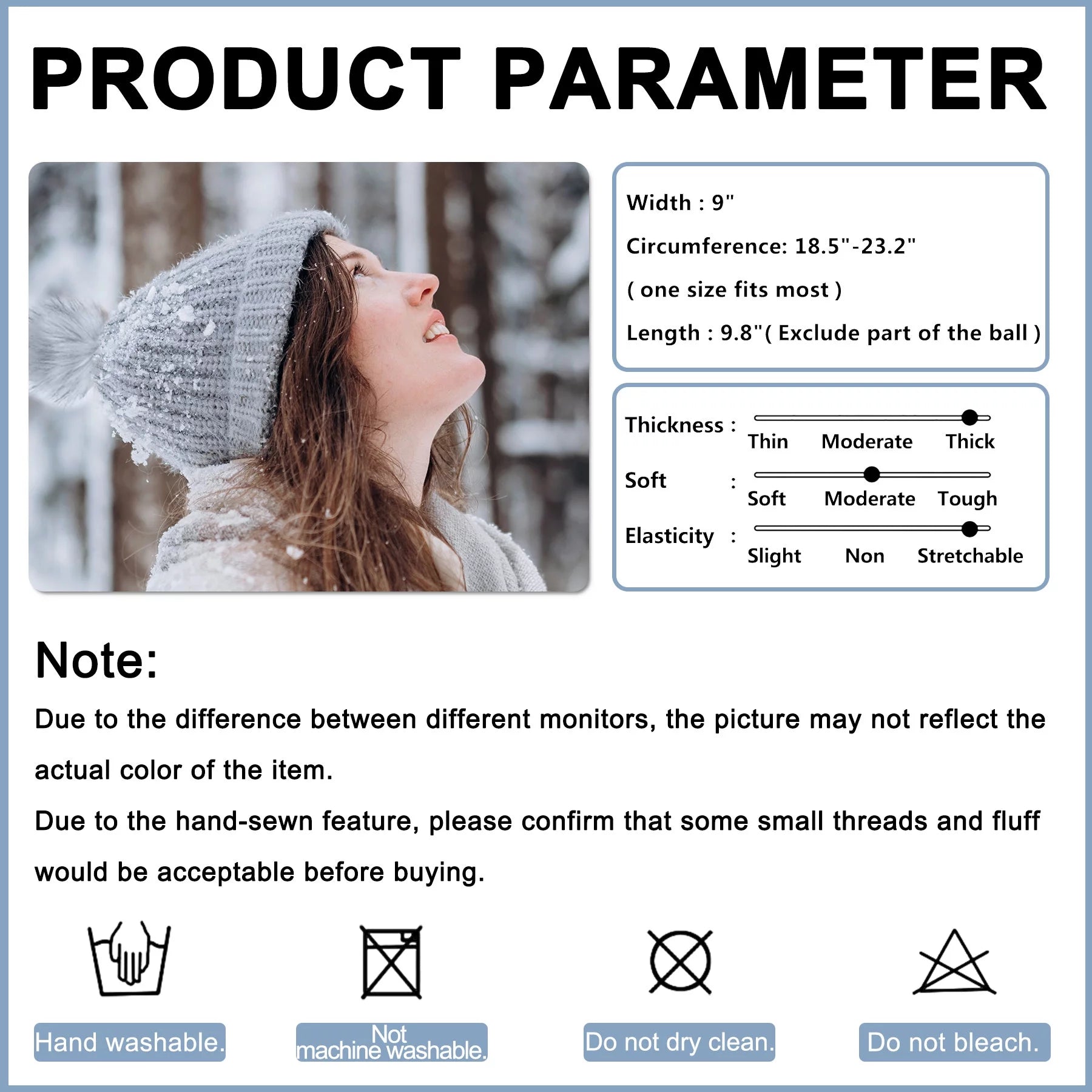 Cozy Up in Style: Women's Pink Winter Beanie with Plush Lining and Pom-Pom Detail