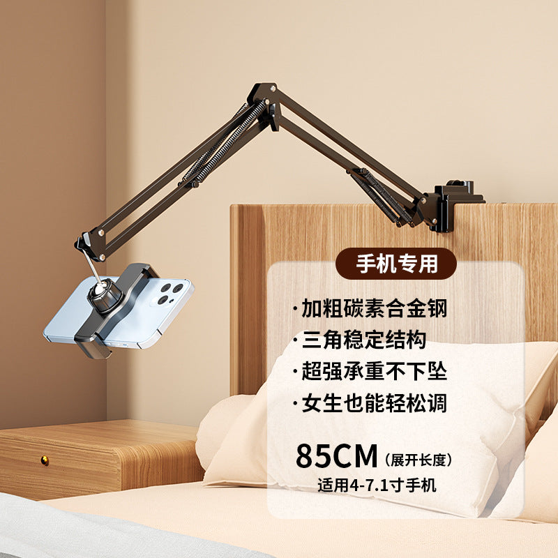 Headboard mobile phone and tablet holder