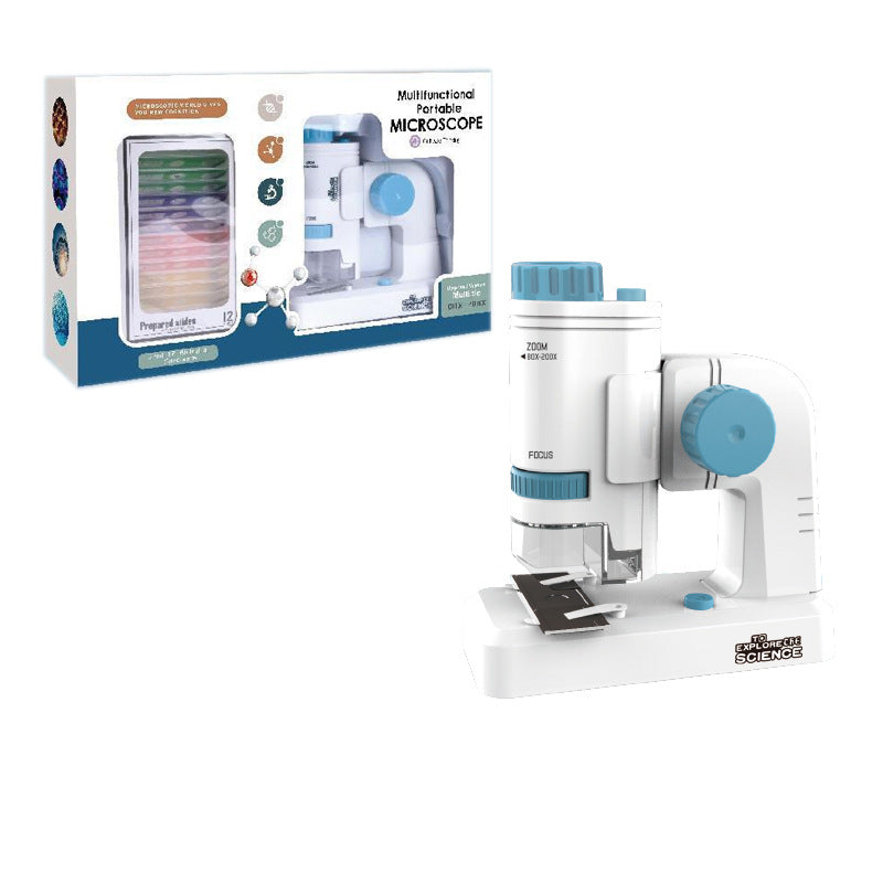 Mini Portable Microscope for Kids Science Exploration