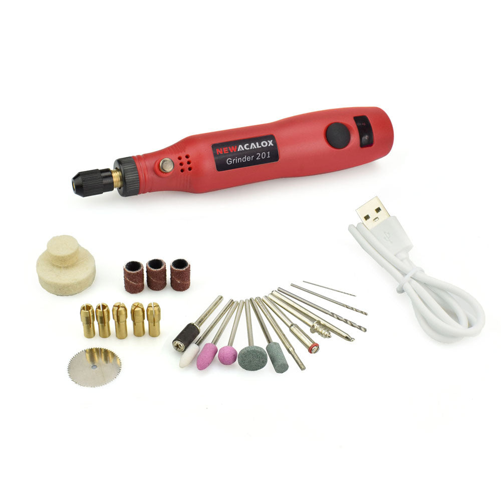 Rechargeable Mini Electric Grinder Engraving Pen Set