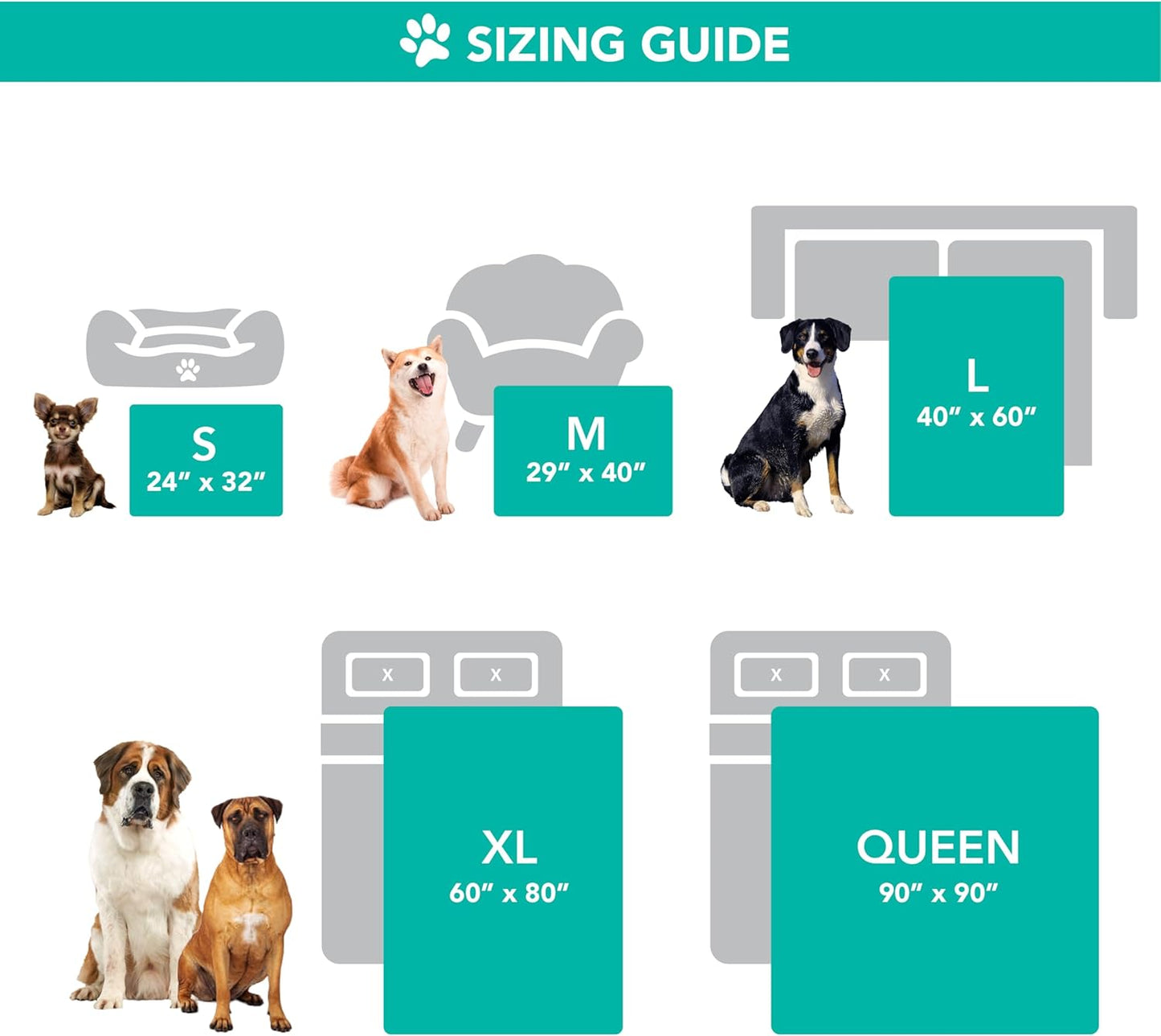 Fluffy Waterproof Pet Blanket - Soft & Cozy Sherpa Throw for Small to Medium Dogs and Cats, Reversible Couch Protector in Taupe (24x32)