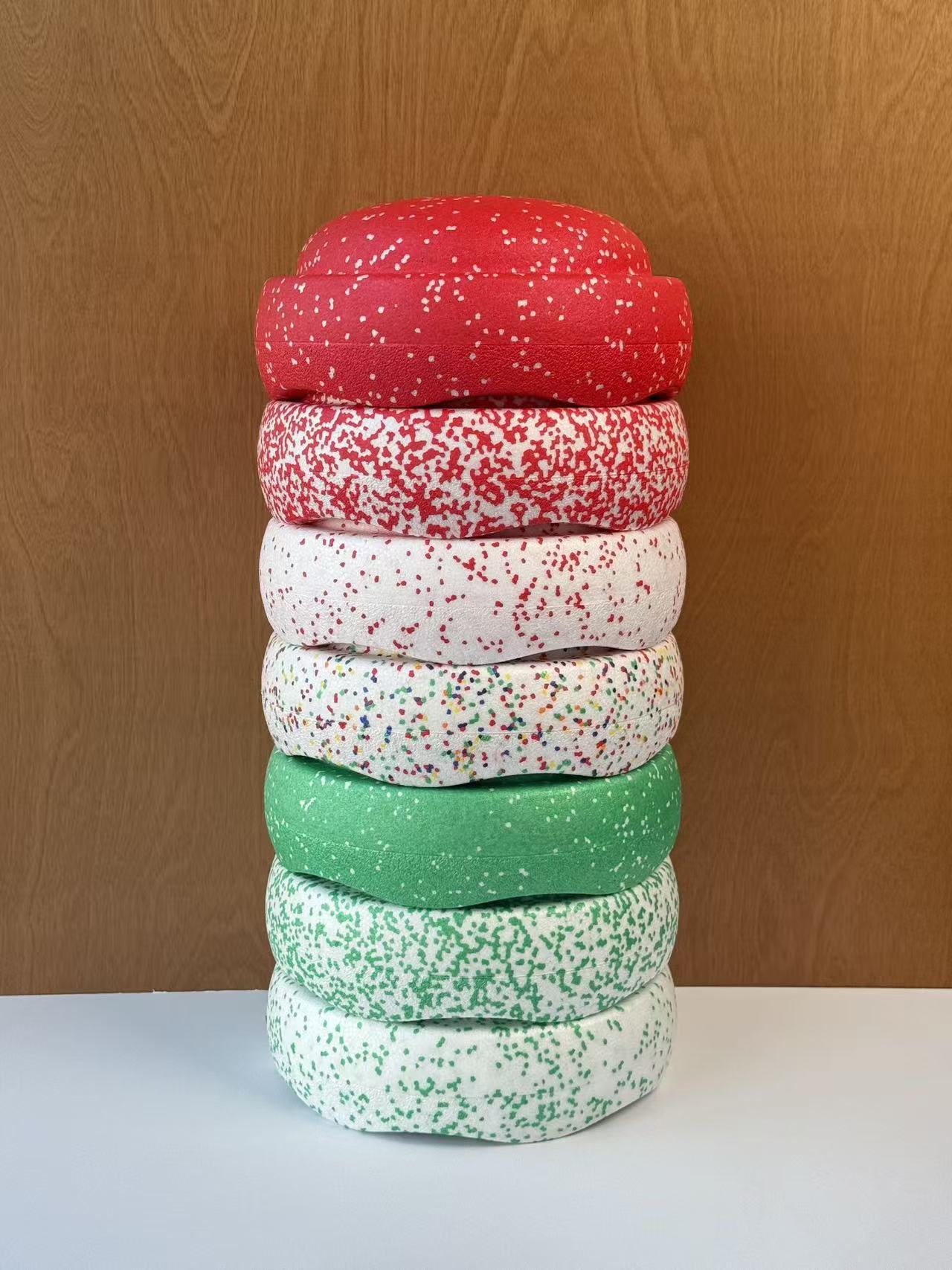 EPP Foam Rainbow Stepping Stones and Balance Board Set