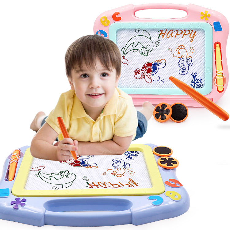 Large Magnetic Drawing Board for Kids