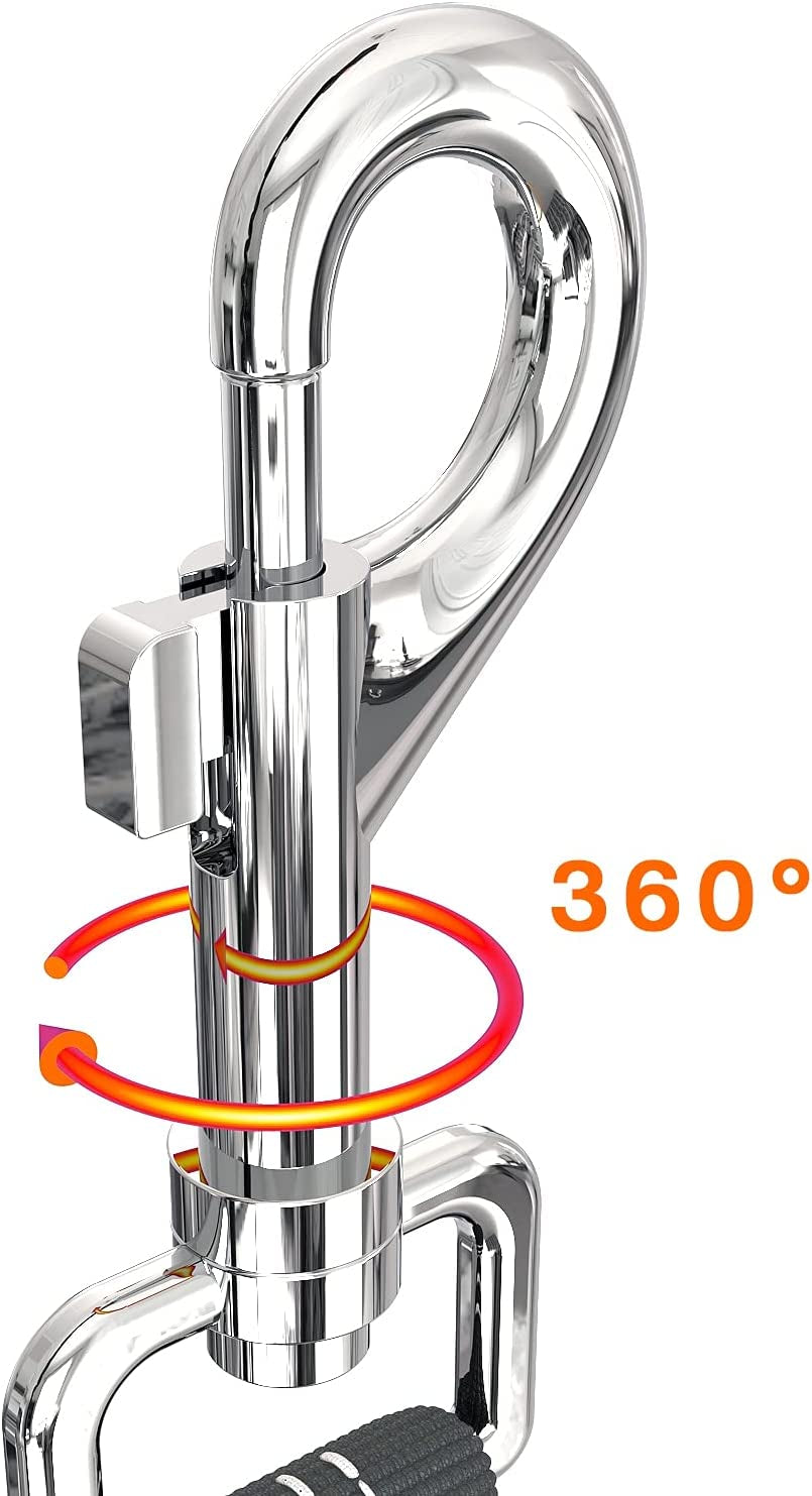 Keep Your Dog Safe and Comfortable with Our Adjustable Elastic Bungee Seat Belt for Car Travel - Perfect for Large Dogs (Black)