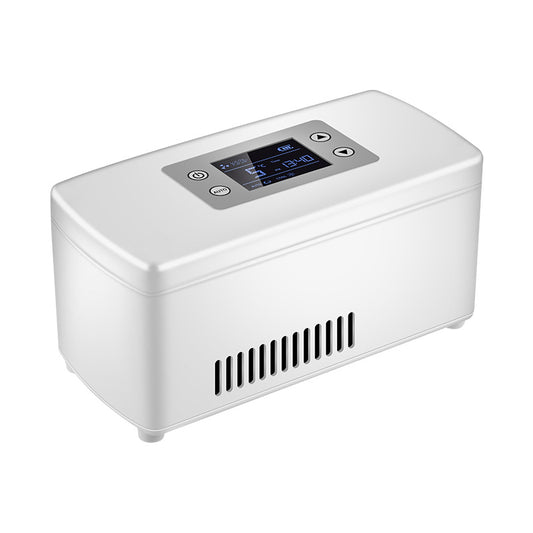 Rechargeable Dual-Purpose Mini Refrigerator for Car and Home